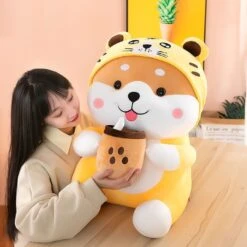 Kawaii Therapy Jumbo Milk Tea Shiba Inu (55cm) XL 21 Kawaii Therapy Jumbo Milk Tea Shiba Inu (55cm) XL -Kawaiitherapy Shop Yellow Shiba Inu