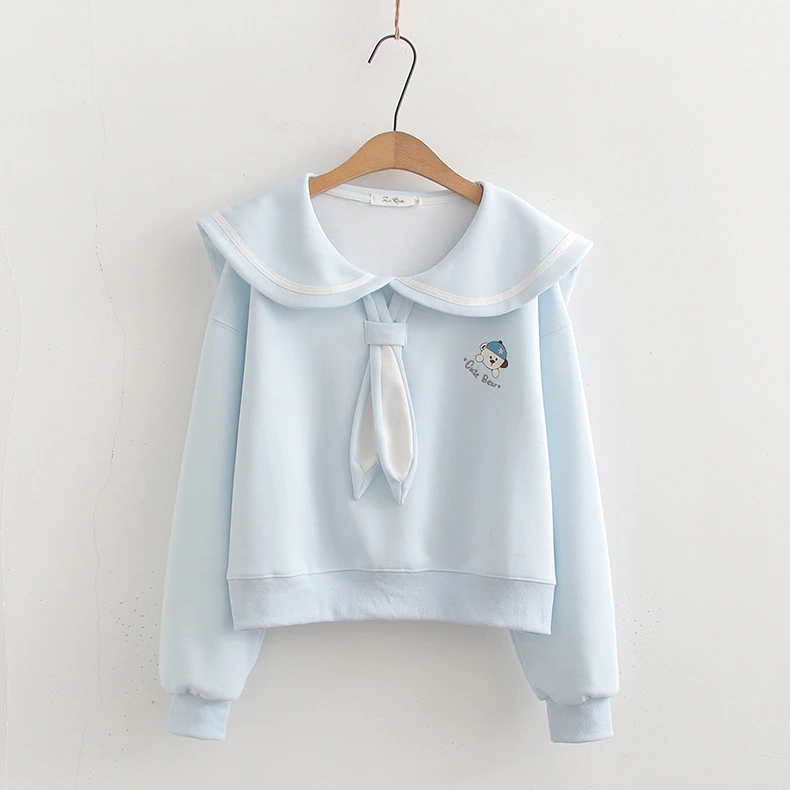 Kawaii Japanese Style Preppy Collar Sweater – Limited Edition 5 Kawaii Japanese Style Preppy Collar Sweater – Limited Edition - Image 5