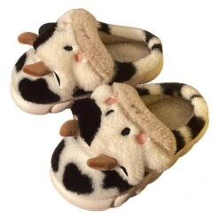 Kawaii Fluffy Cow Warm Cozy Slippers – Limited Edition -Kawaiitherapy Shop ad163ec9 759b 4a51 91ab c86a2801b4fe