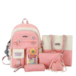 Kawaii Study Harajuku Backpack Set (5pcs) – Limited Edition -Kawaiitherapy Shop b70b7bdd 68dd 413e 8dc0 c3b72b0ec5f7