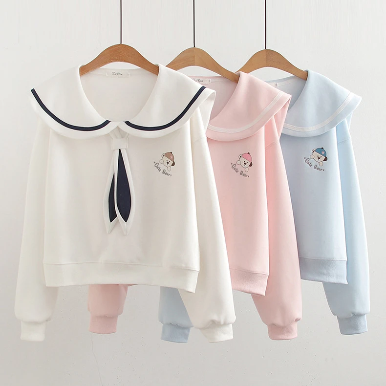 Kawaii Japanese Style Preppy Collar Sweater – Limited Edition 1 Kawaii Japanese Style Preppy Collar Sweater – Limited Edition