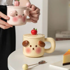 Kawaii Therapy Animal Friends Ceramic Cup – Limited Edition -Kawaiitherapy Shop c456a66b fd0e 459a 983c 7fd11d45895b 1
