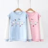 Kawaii Therapy Bunny Carrot Pastel Hoodie – Limited Edition