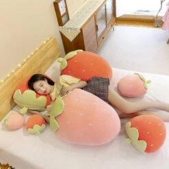 Kawaii Therapy Strawberry Pillow (30cm) -Kawaiitherapy Shop e4802fcb ab78 4d19 8b39 dc139d34239c