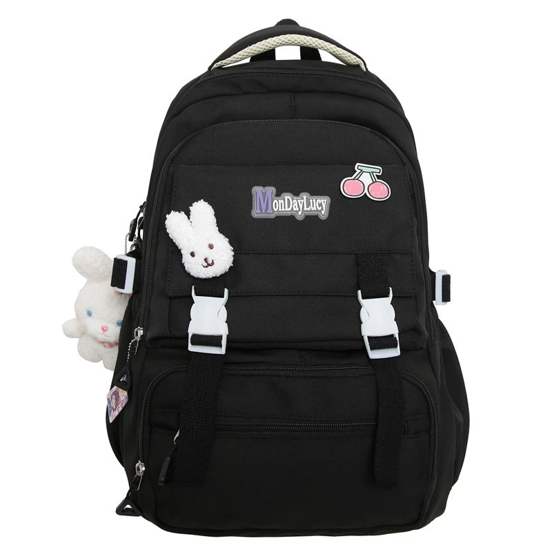 Kawaii Pastel Style Large Capacity College Backpack 12 Kawaii Pastel Style Large Capacity College Backpack - Image 12